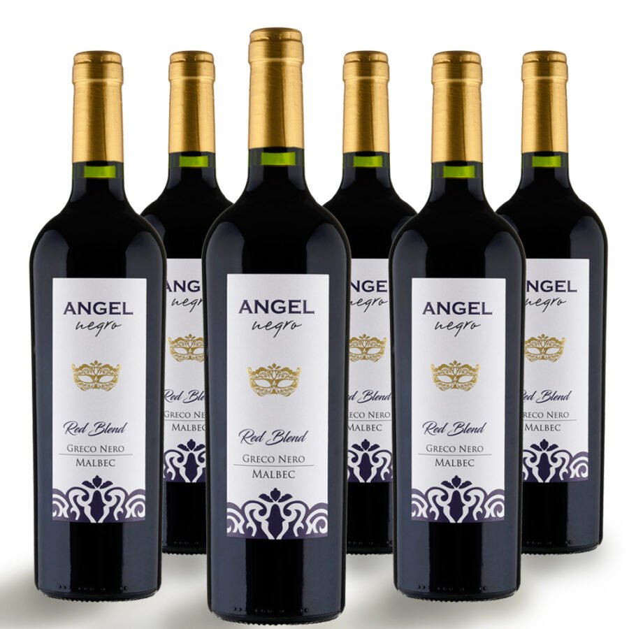 Botella de Angel Negro Wine